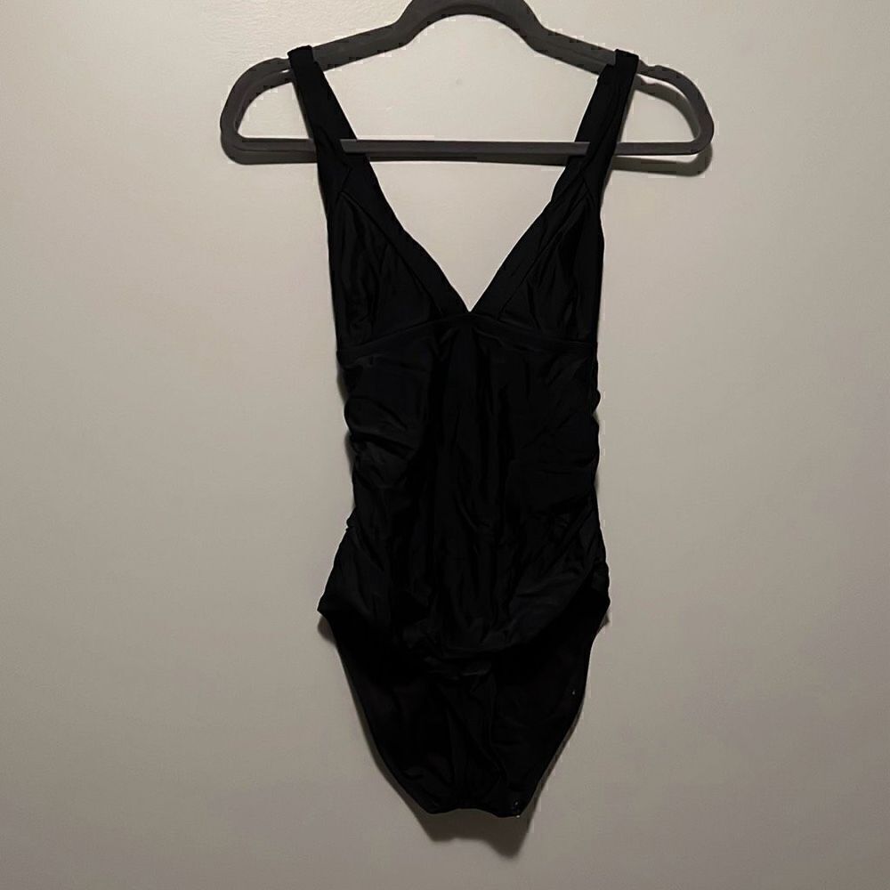 DSG Women's Black Crossback One Piece Swimsuit